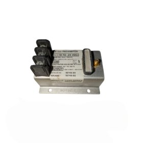 Bently Nevada 18745-02 proximitor: proximity probe conditioning, calibrated displacement output, 60×100×40 mm, 0.3 kg, -35 to 100 °C.