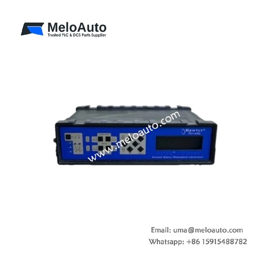 Bently Nevada 169337 External Power Supply for machinery protection racks. View dimensions, weight, output rails, and energy storage specs