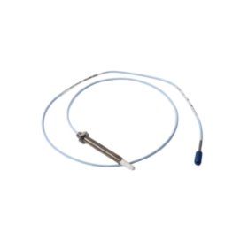 Bently Nevada 330905-00-03-10-02-00 M10 x 1 proximity probe: 8 mm tip, 7.87 mV/µm, 0.25–2.3 mm range, unarmored, API 670 compliant