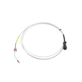 Bently Nevada 16710-08 interconnect cable: 8.0 m length, shielded twisted pair, 2-pin Mil-spec, -40°C to +85°C. View full technical specs.